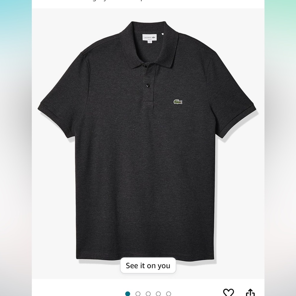 Lacoste Men’s Legacy Classic Pique  Poo Shirt